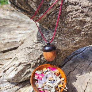 Colgante de Bellota Mágica para Amor, Atracción y Sanación del Corazón